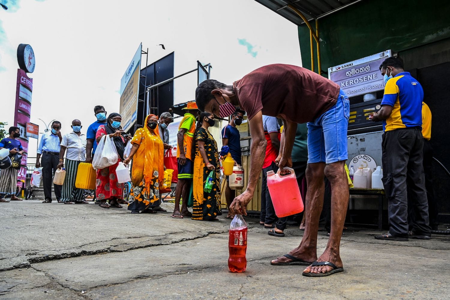 The government is facing the food crisis of Sri Lanka