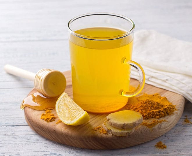 Can I drink turmeric water at night?