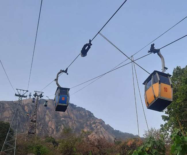Update on ropeway accident at Trikut mountain of Deoghar - Major accident in Deoghar: 48 people were trapped in the air overnight due to the breakdown of the ropeway
