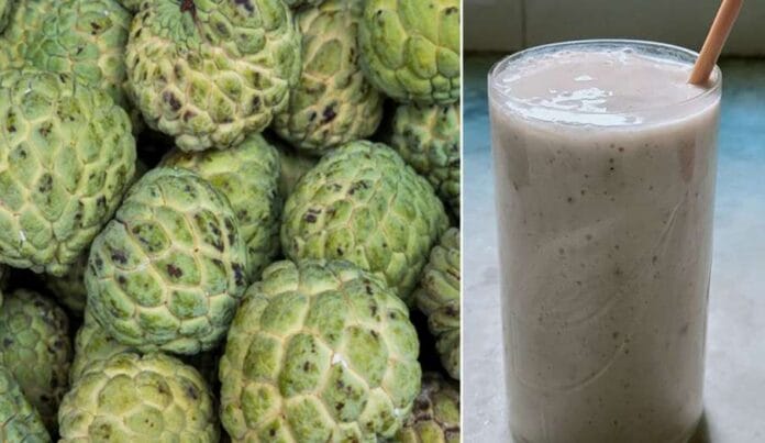 Custard apple smoothie is very useful for controlling blood sugar