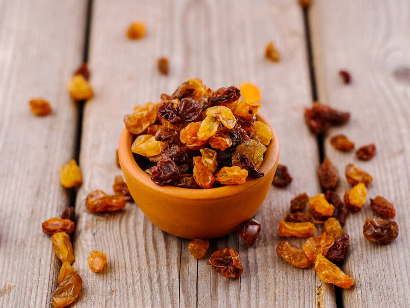 Here's why you should eat raisins everyday!  - times of India