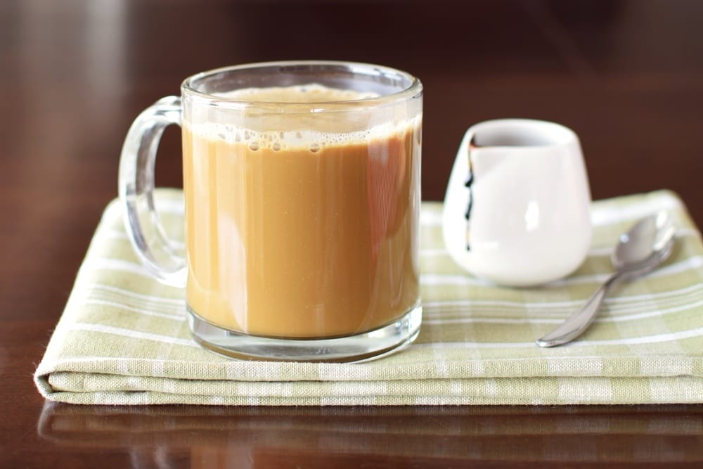 Mighty molasses milk: hot, cold or protein-rich