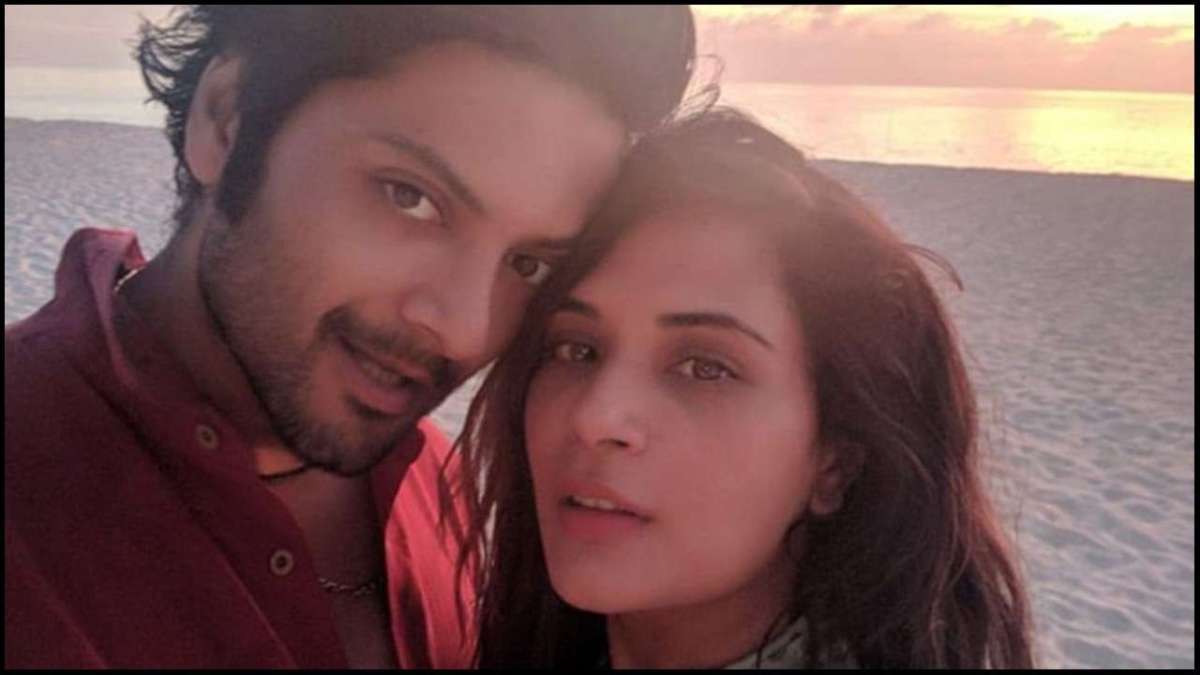 After leaving the shoot of Mirzapur 3, Ali Fazal was seen doing a reel with Richa Chadha, sharing the video saying- Sorry!