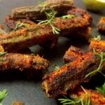 Make delicious okra fries for dinner with this easy recipe