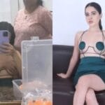 Javed aka Javed shocked everyone by sharing a daring topless video sitting topless in front of the mirror
