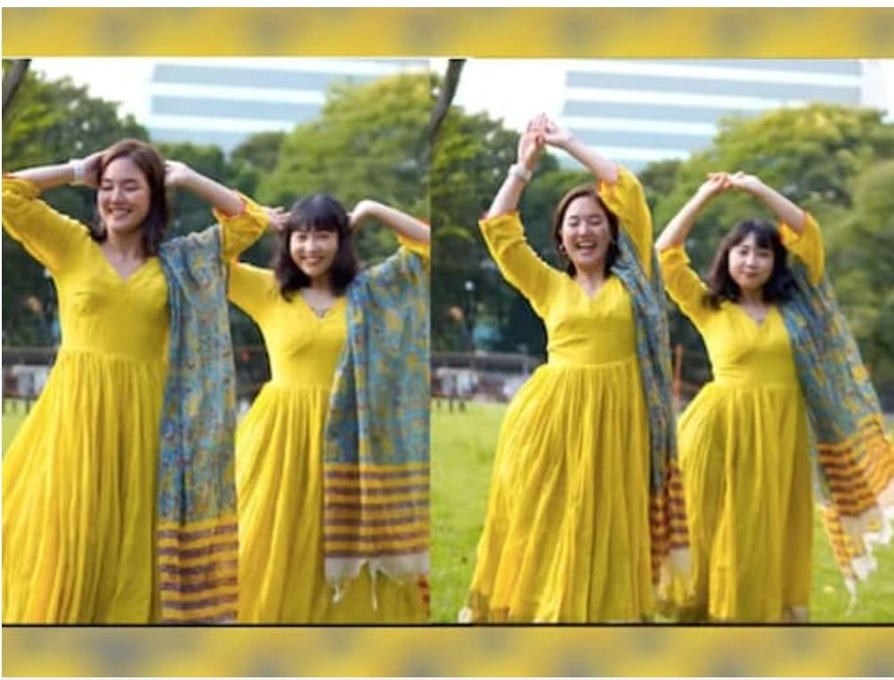 Japanese girls danced to Aishwarya Rai's songs, people applauded